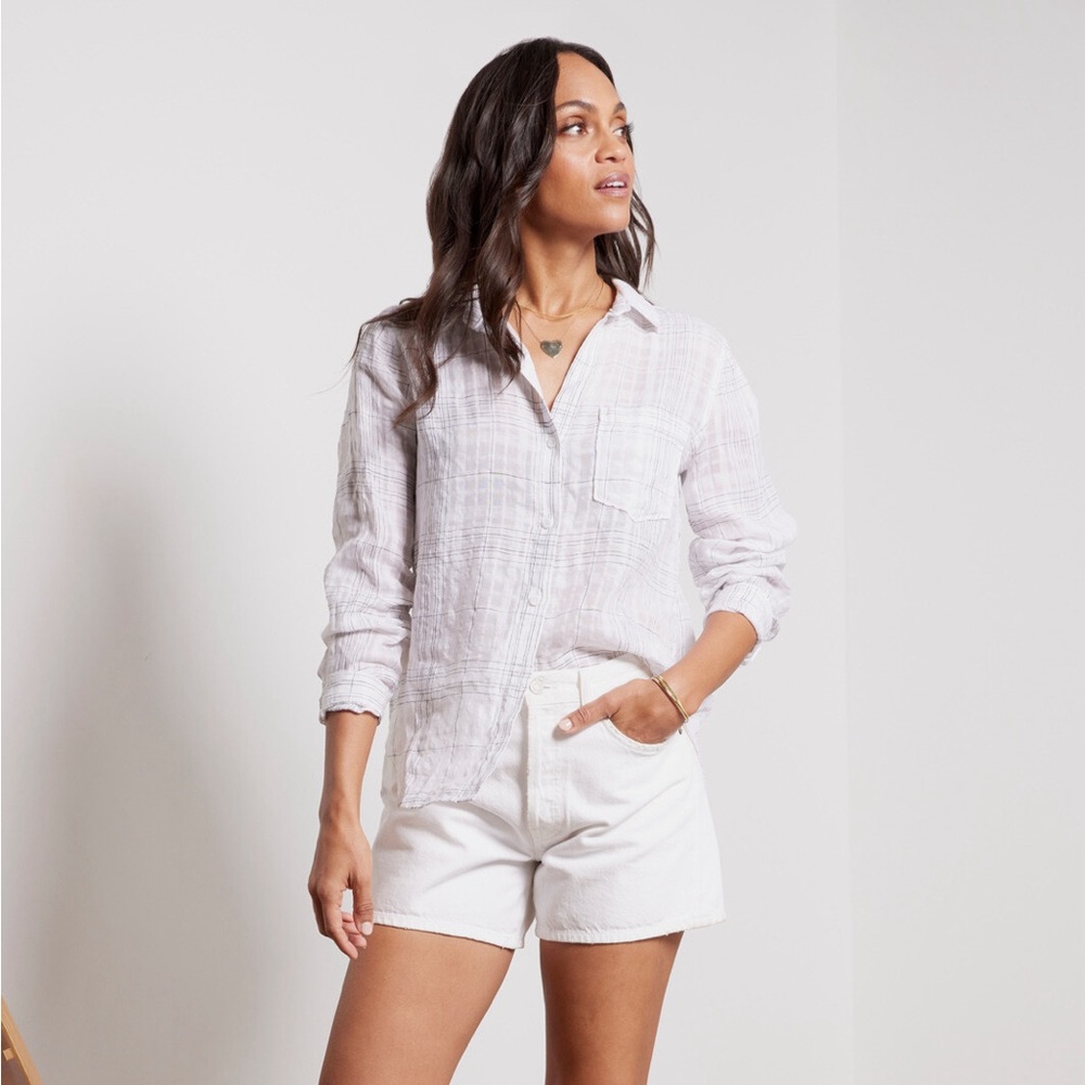cloth & stone Windowpane Button Down